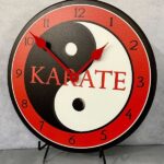 Karate Clock Wall Clock