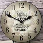 Courage Nautical Wall Clock