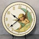 Moon Angel Wall Clock