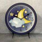 Moon & Stars Wall Clock
